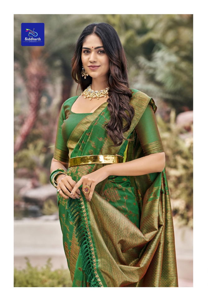 Siddharth Silk Nilgiri Vol 2 Heavy Festive Wear Wholesale Banarasi Silk Saree Catalog